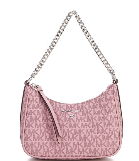 michael kors jet set charm pink|michael kors thick strap bag.